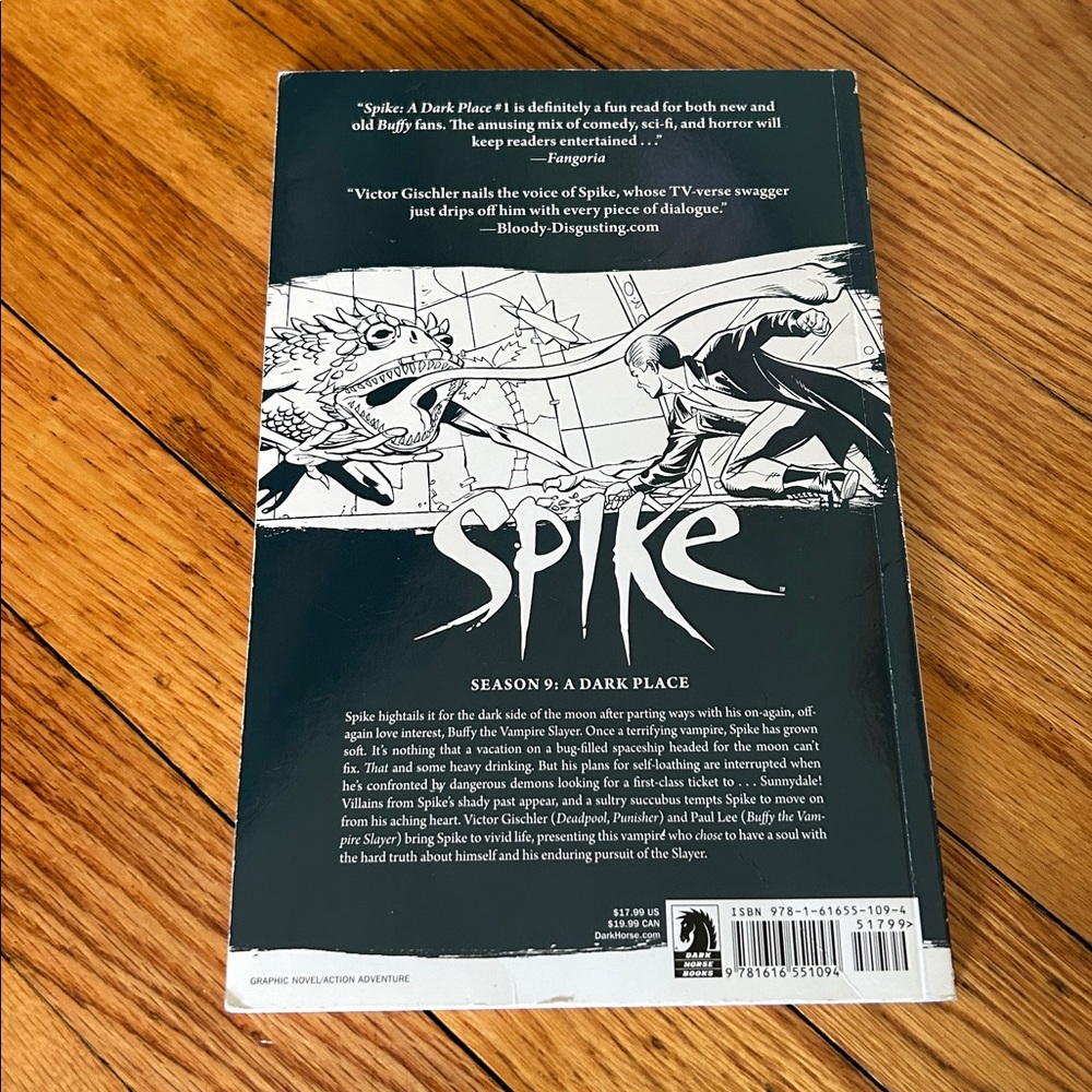 Buffy the Vampire Slayer, Spike Graphic Novel - "A Dark Place" - Picture 2 of 8